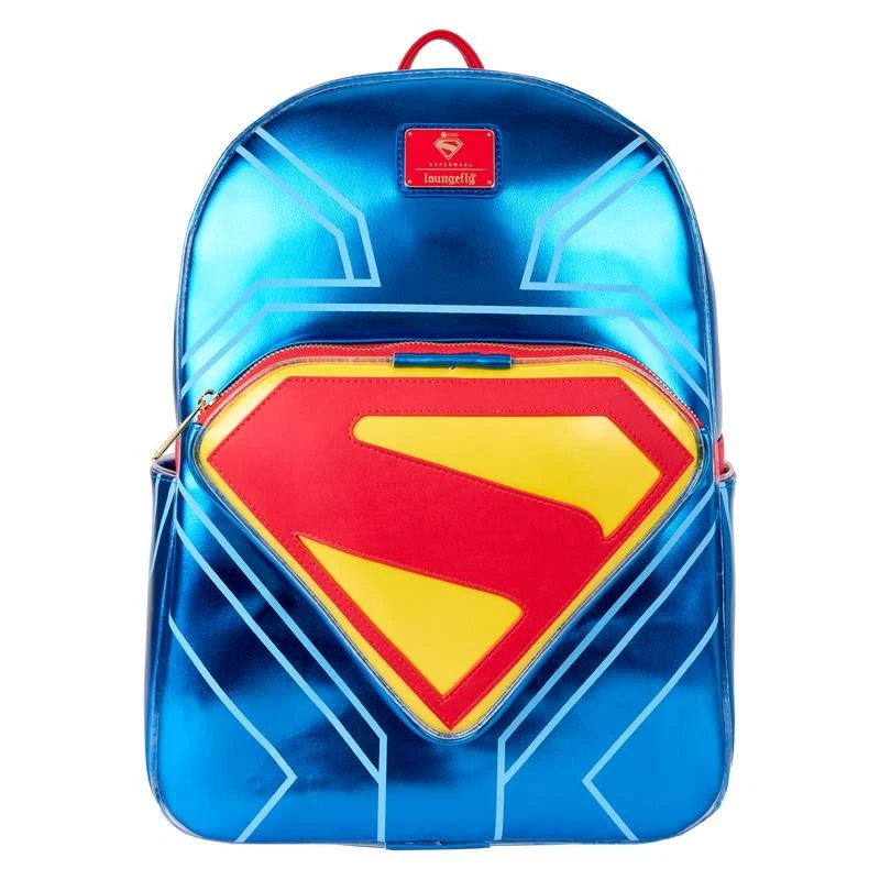 Genesis Superman Full Size Backpack - Full Size Backpack -Loungefly