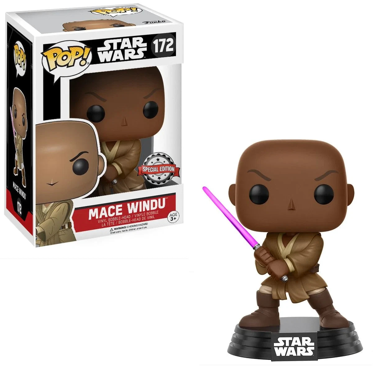 Mace Windu - #172 - Funko Pop! - Star Wars - Special Edition
