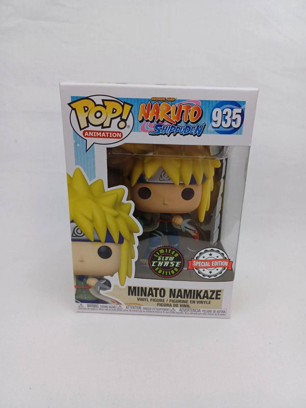 Minato Namikaze- #935 - Funko Pop! - Naruto Shippuden - Special Edition - Glow Chase Exclusive