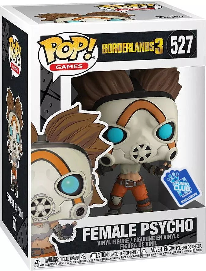 Female Psycho - #527 - Funko Pop! - Games - Borderlands 3 - Funko Club Exclusive