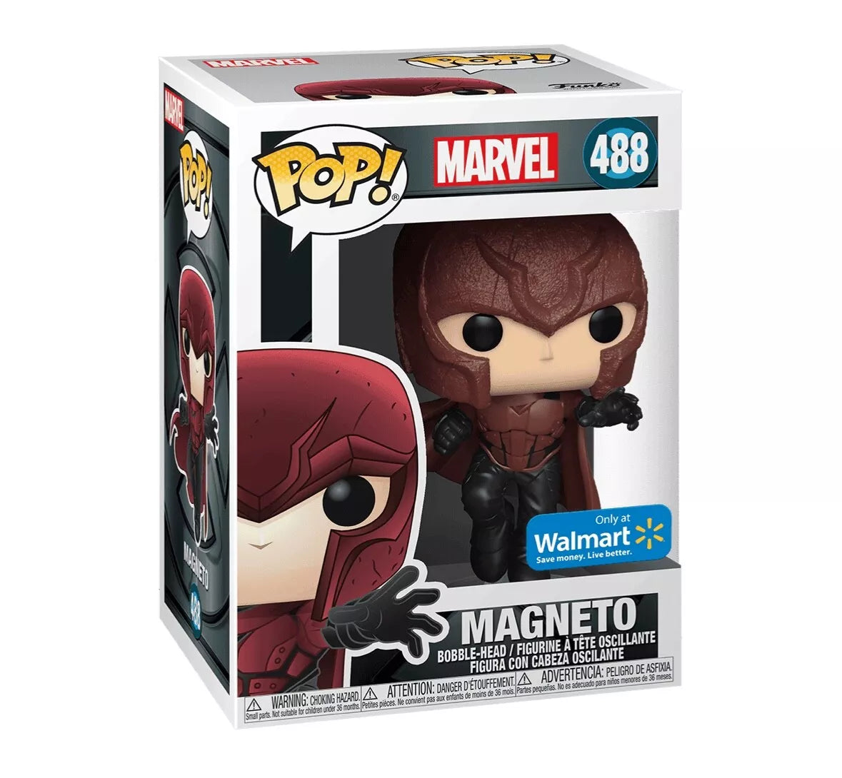Magneto - X-men - #488 - Funko Pop! - Marvel - Walmart Exclusive