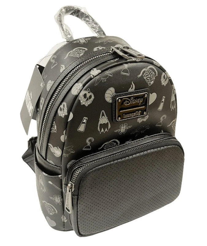 Ma Ma Mo Disney Villains Pin Trader Mini Backpack - Loungefly