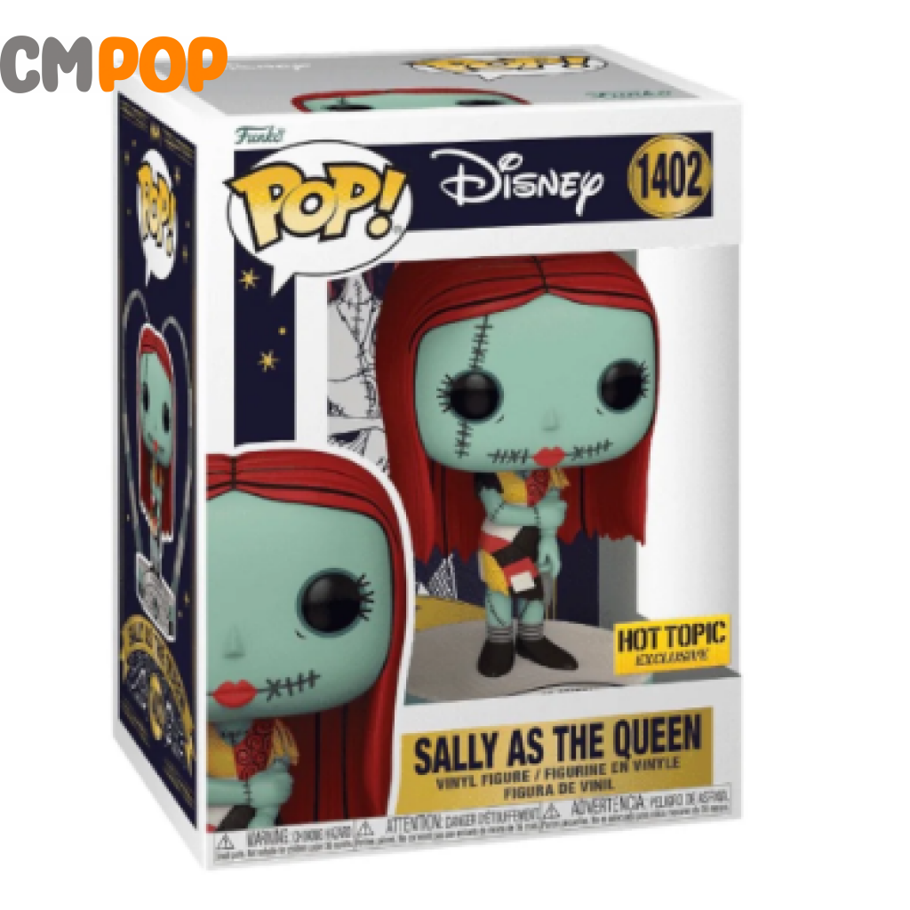 Sally As Queen - #1402- Funko Pop! The Nightmare Before Christmas Hot Topic Pop