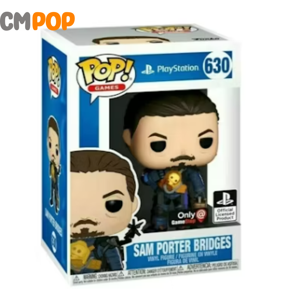 Sam Porter Bridges - #630- Funko Pop! Playstation Games Gamestop Exclusive Pop