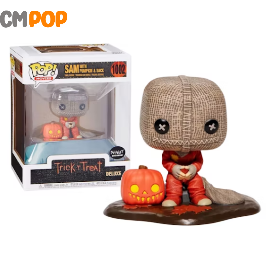Sam With Pumpkin & Sack - #1002 Funko Pop! Trick Or Treat Horror Spirt Exclusive Pop
