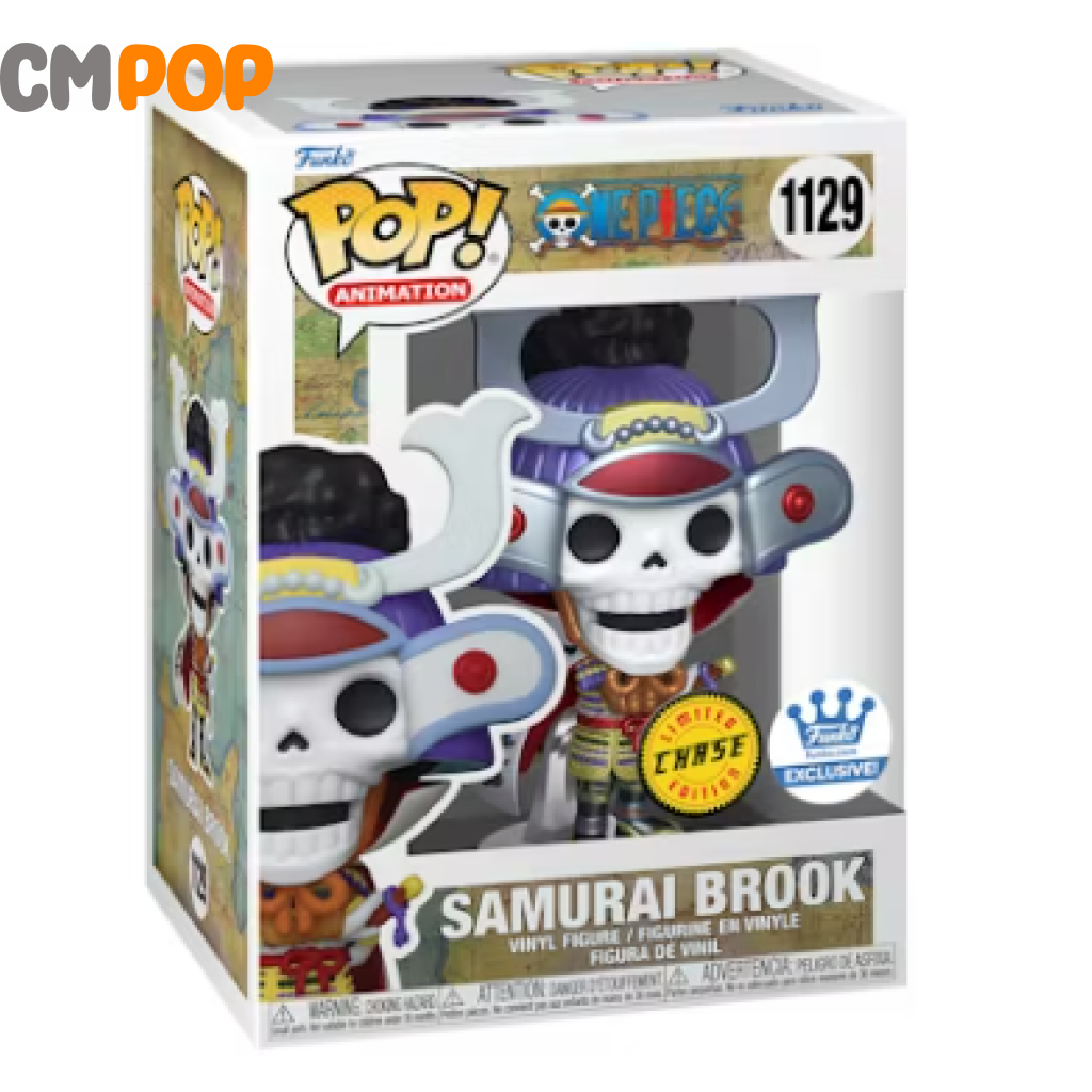 Samurai Brook - #1129 Funko Pop! One Piece Animation Exclusive Chase Pop
