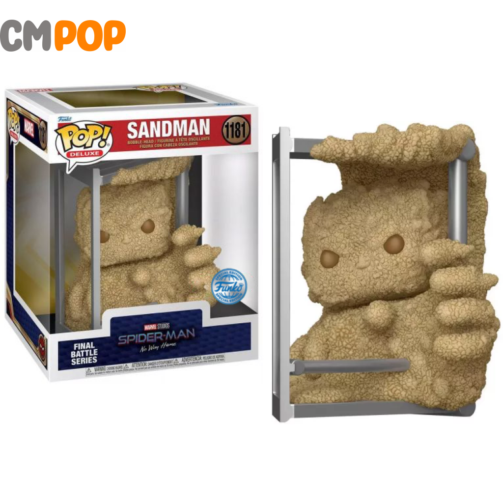 Sandman -Spider-Man #1181 - Funko Pop Deluxe Marvel Special Edition