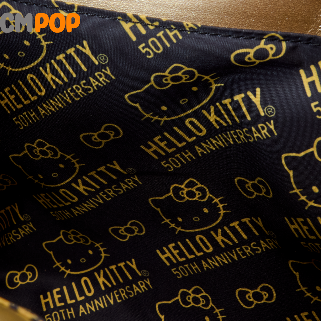 Sanrio 50Th Anniversary Gold Crossbody Bag - Loungefly