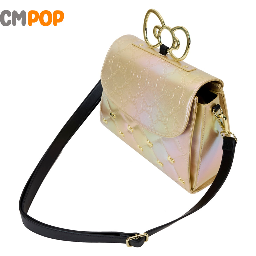 Sanrio 50Th Anniversary Gold Crossbody Bag - Loungefly