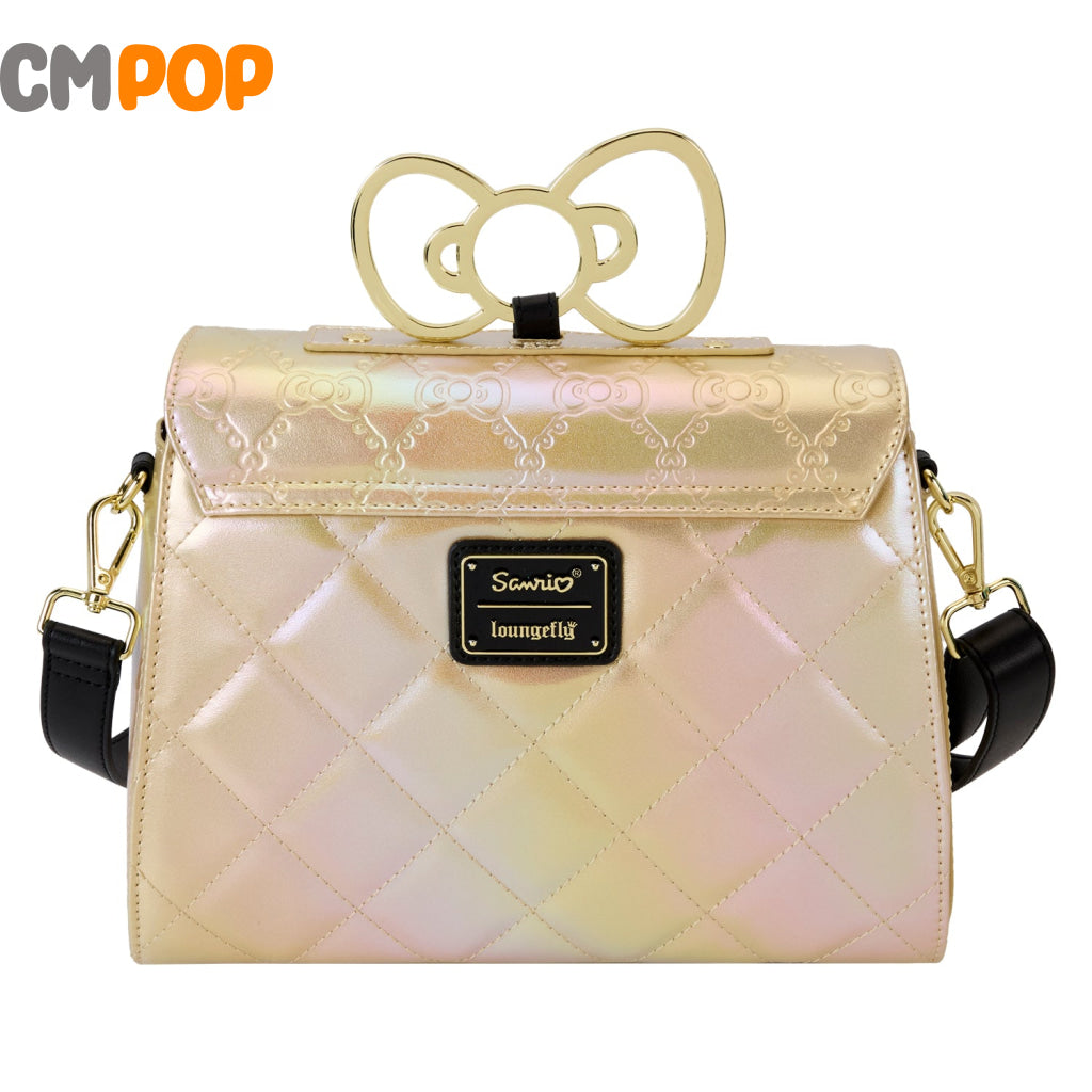 Sanrio 50Th Anniversary Gold Crossbody Bag - Loungefly