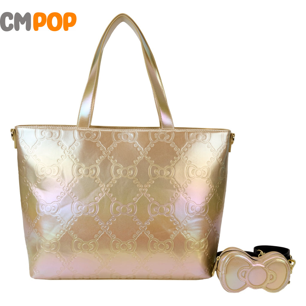 Sanrio 50Th Anniversary Gold Tote Bag - Loungefly