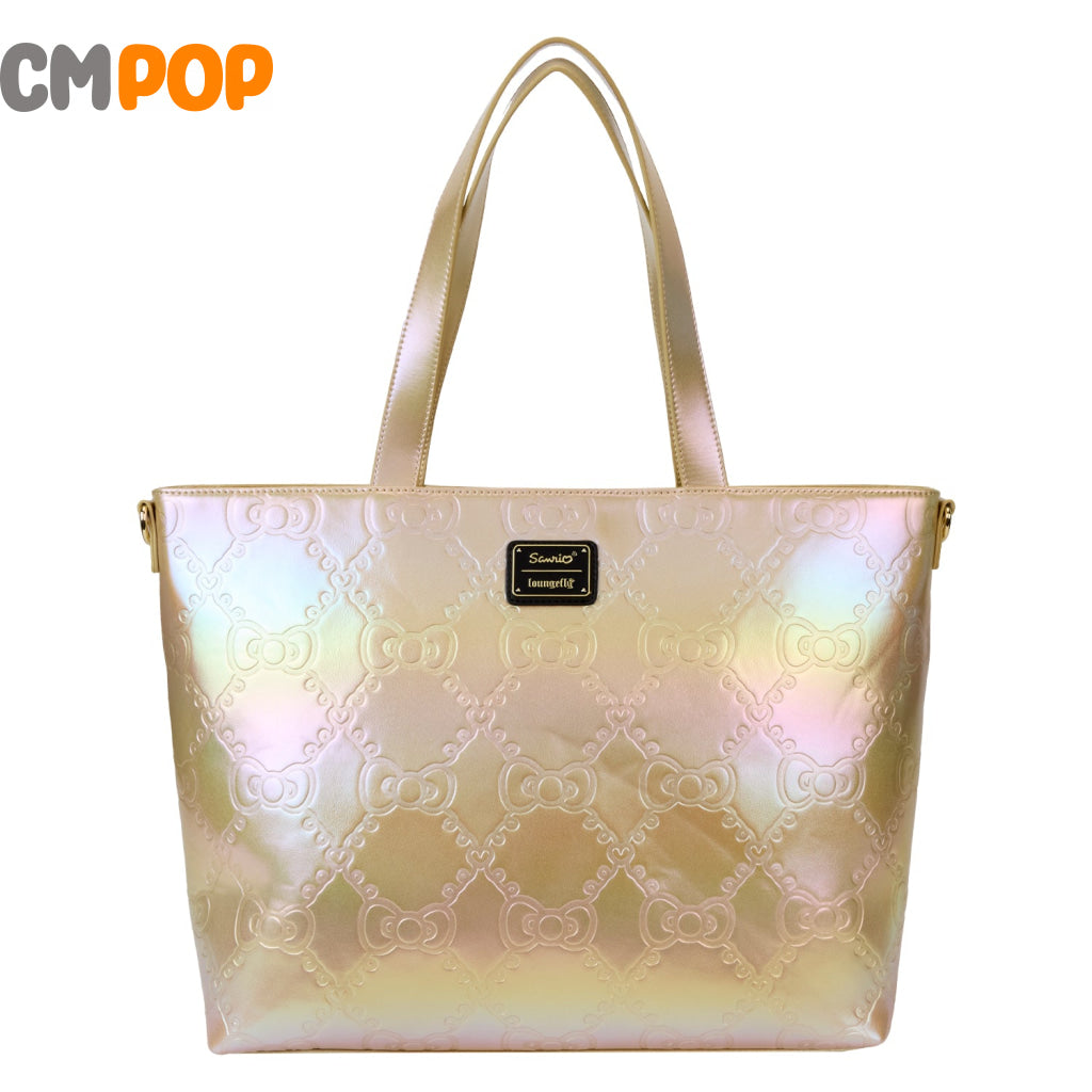 Sanrio 50Th Anniversary Gold Tote Bag - Loungefly