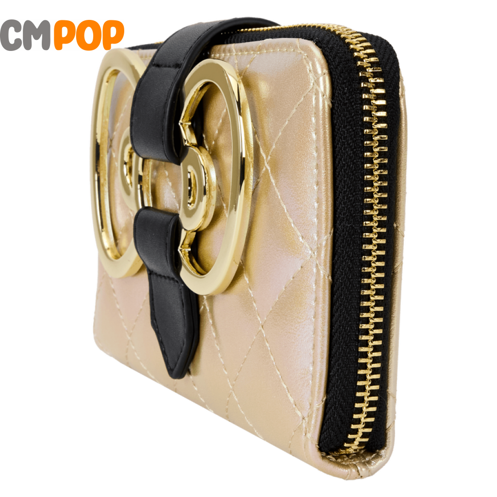 Sanrio 50Th Anniversary Gold Zip Around Wallet - Loungefly