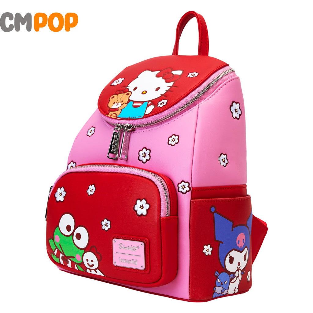 Sanrio Hello Kitty & Friends Colour Block Mini Backpack - Loungefly