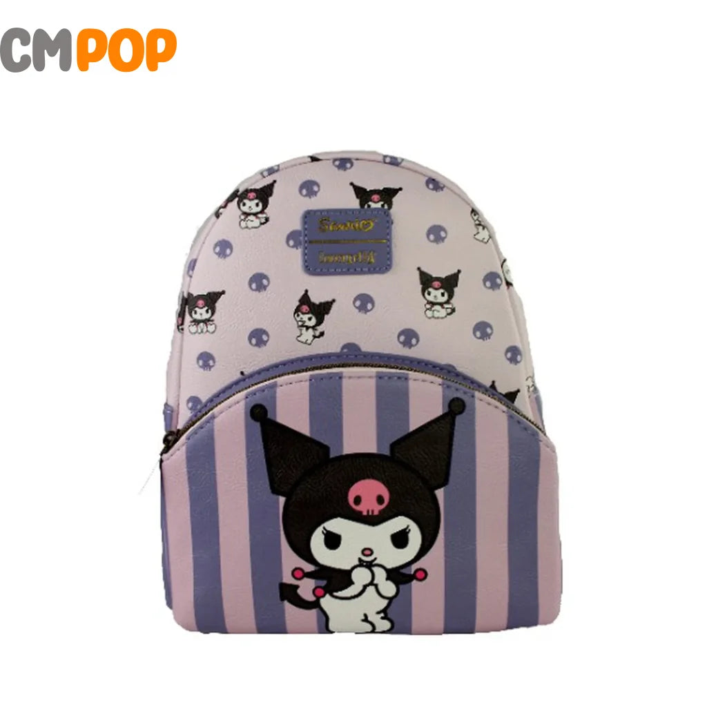 Sanrio Kuromi Fruit Stripe Backpack - Loungefly