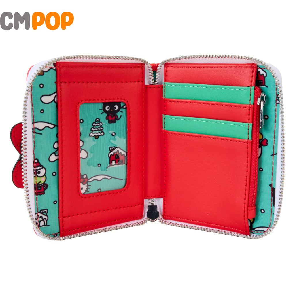 Sanrio Winter Wonderland Zip Around Wallet - Loungefly