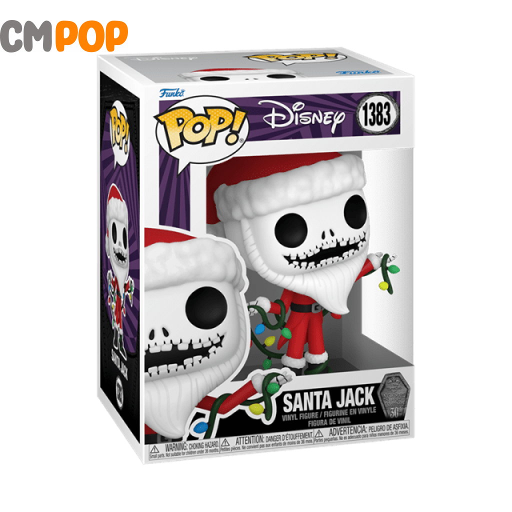 Santa Jack - #1383 Funko Pop! Disney The Nightmare Before Christmas Pop