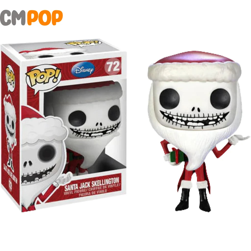 Santa Jack Skellington - #72 Funko Pop! Disney The Nightmare Before Christmas Pop