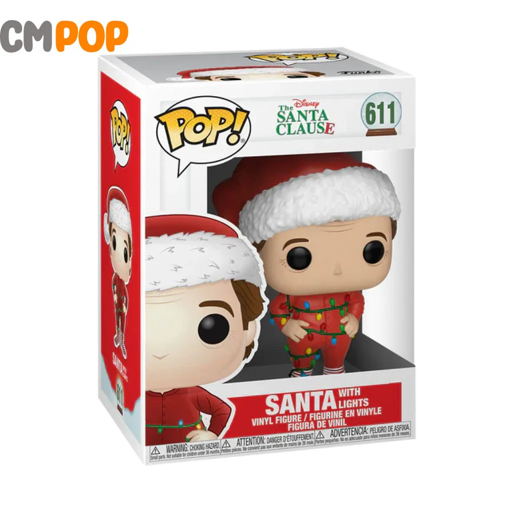 Santa (With Lights) - #611 Funko Pop! Disney