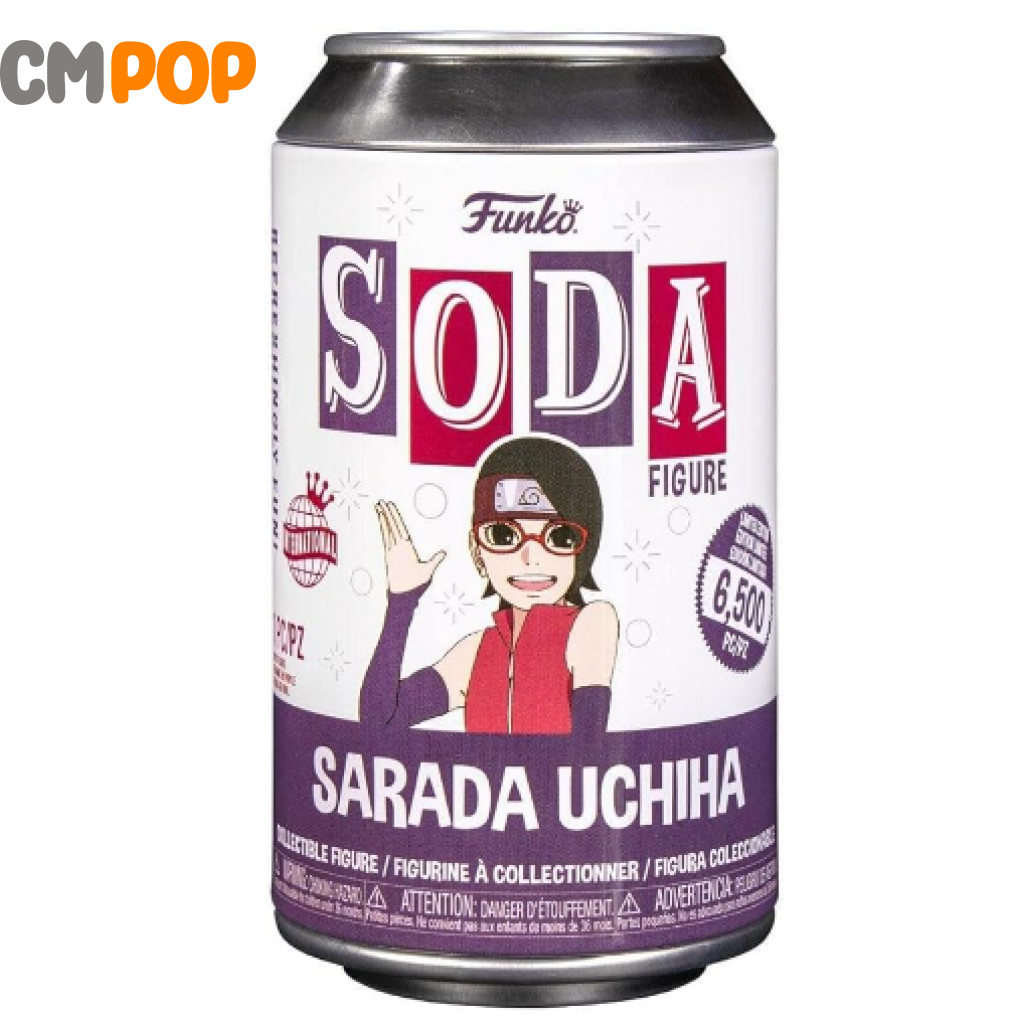 Sarada - Funko Vinyl Soda 6 500 Pieces Boruto Anime Chance Of Chase