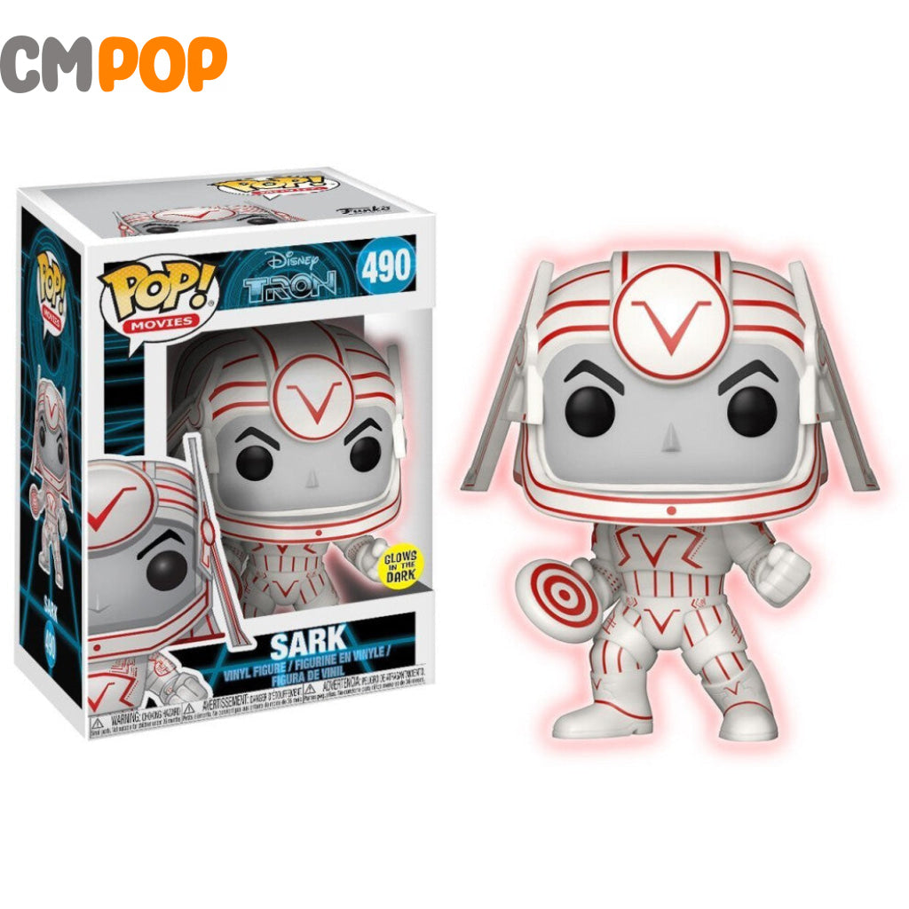 Sark - #490 Funko Pop! Movies Disney Tron Glows In The Dark Pop