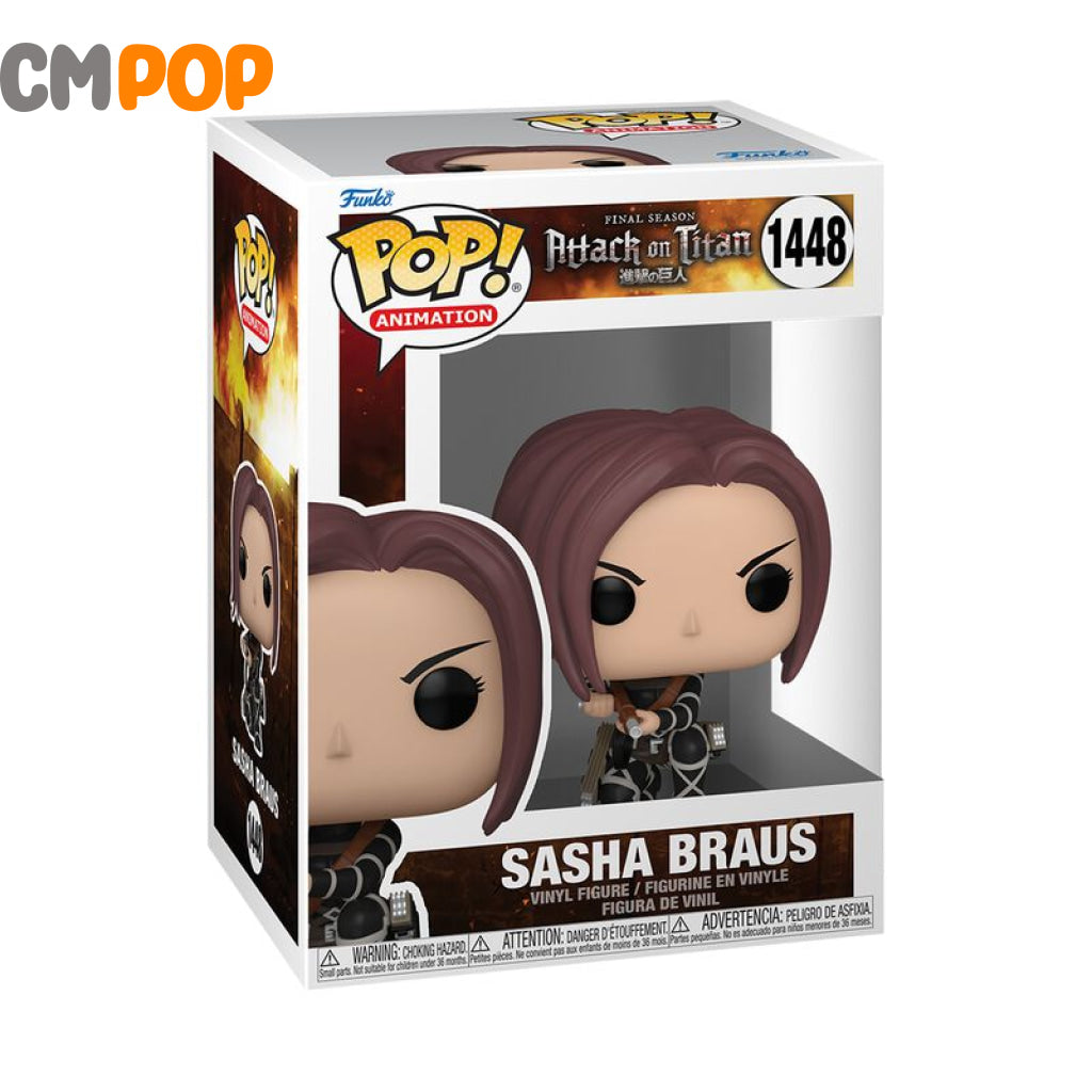 Sasha - #1448 Funko Pop! Attack On Titan Season 5 Pop