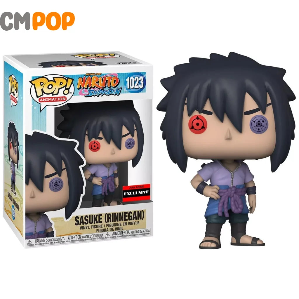 Sasuke (Rinnegan) - #1023- Funko Pop! - Animation - Naruto Shippuden - AAAExclusive Funko Pop