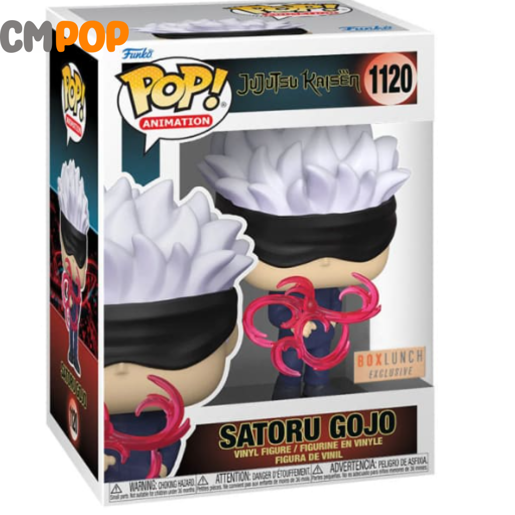 Satoru Gojo - #1120 Funko Pop! Jujitsu Kaisen Animation Boxlunch Exclusive Pop