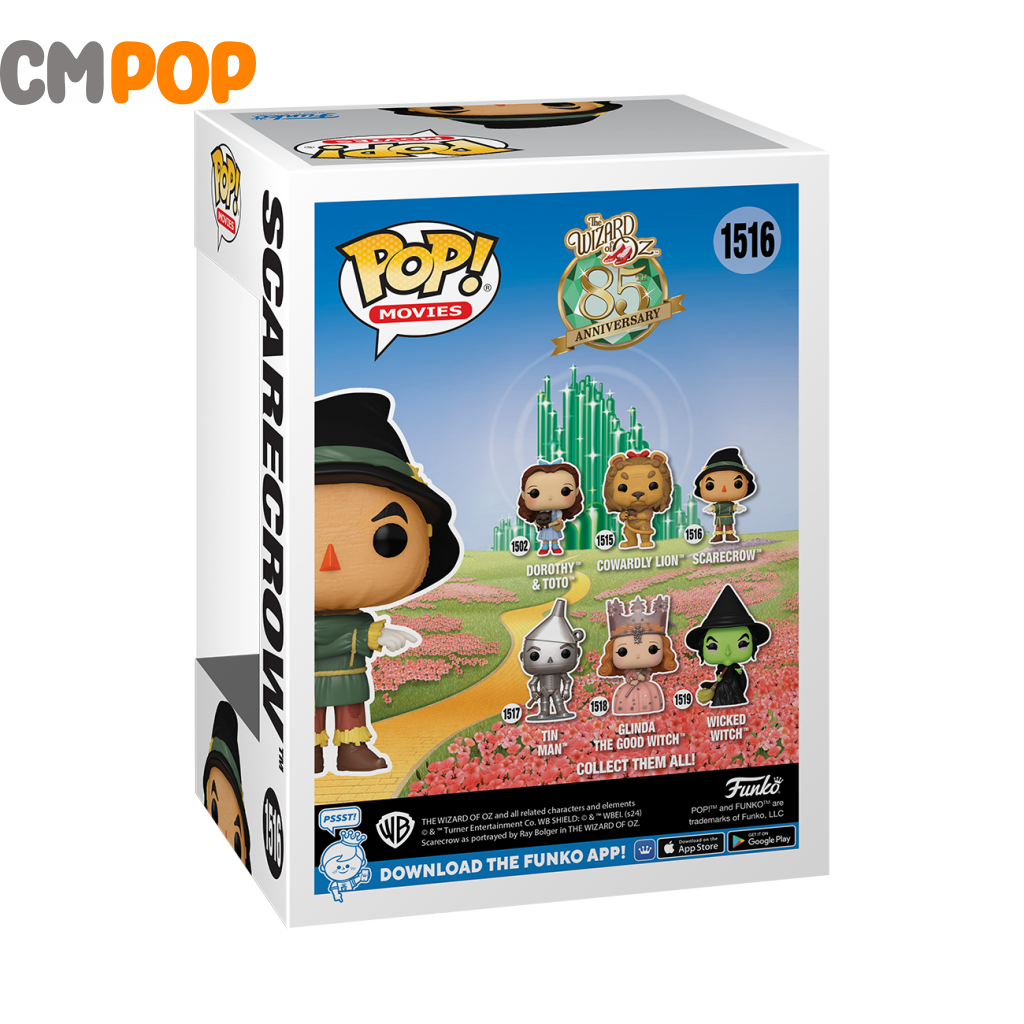 Scarecrow - The Wizard Of Oz #1516 Movies Loungefly