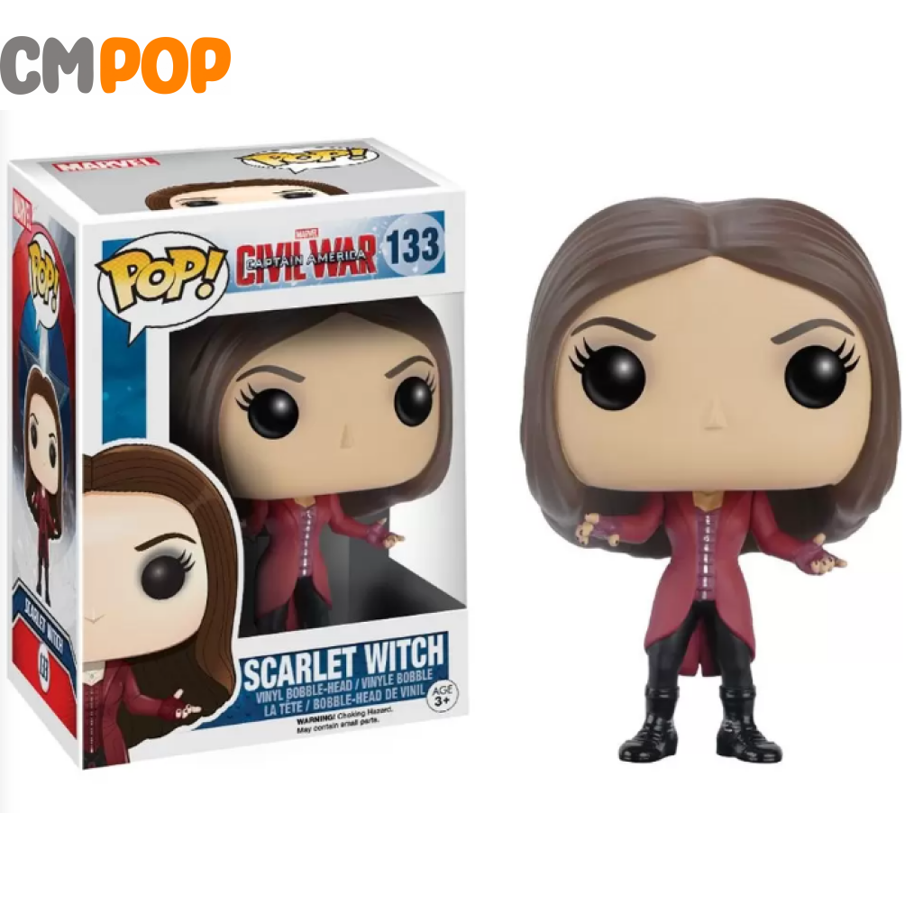 Scarlet Witch - #133 Funko Pop! Civil War -Marvel Pop