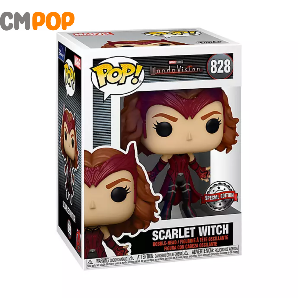 Scarlet Witch - #828- Funko Pop! Wandavision- Marvel Special Edition Exclusive Pop