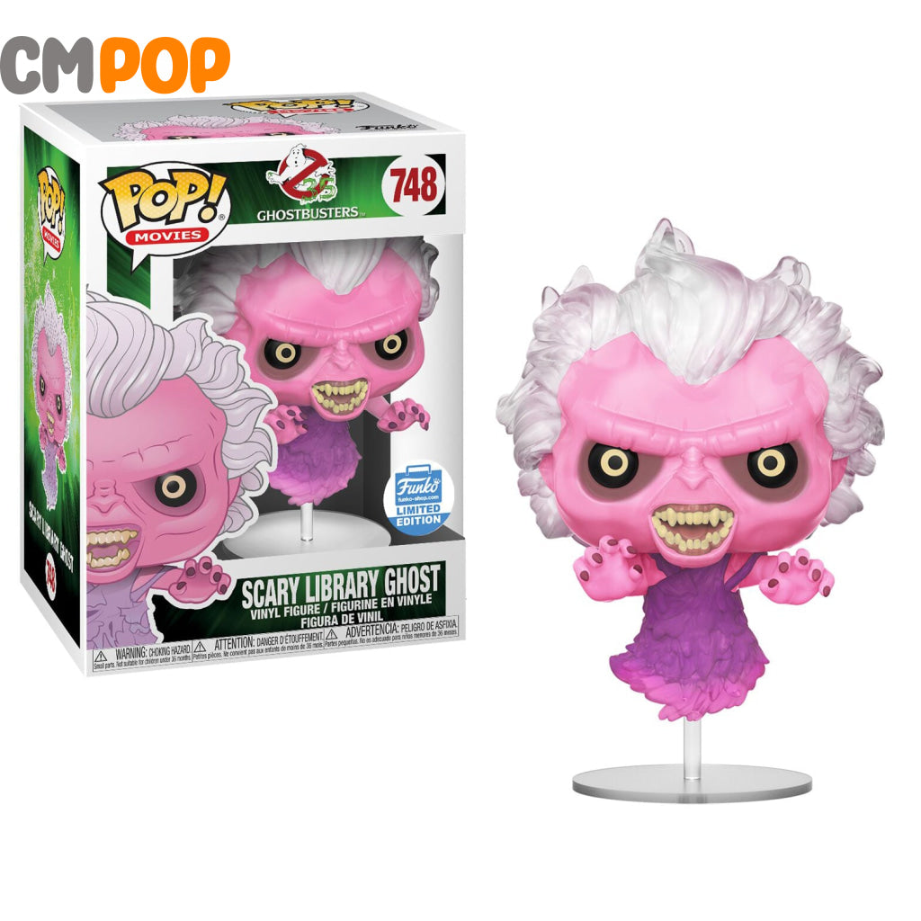 Scary Library Ghost - #748 Funko Pop! Movies Busters Limited Edition