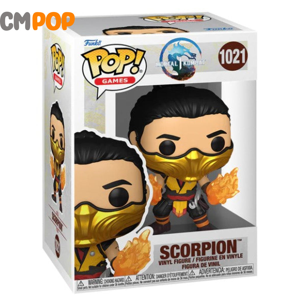 Scorpion - #1021 Funko Pop! Games -Mortal Kombat 1 Pop