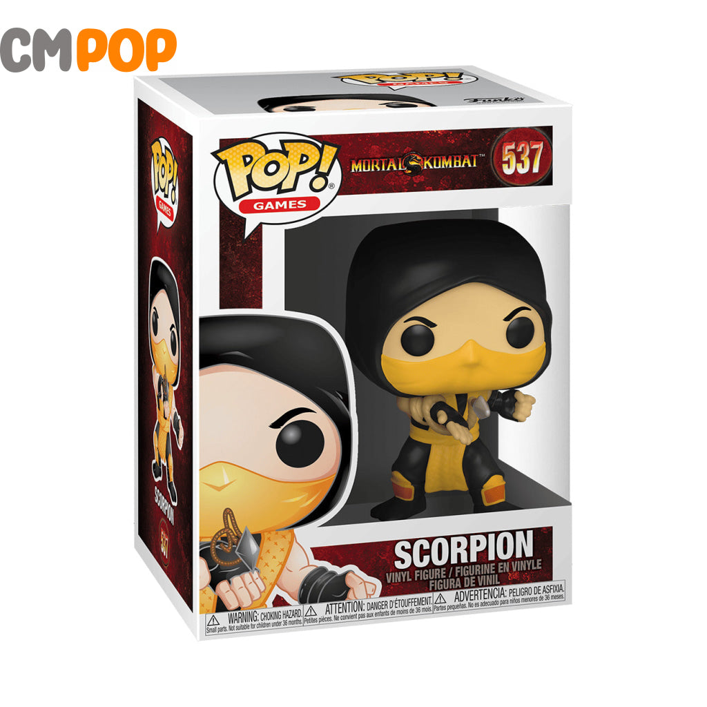 Scorpion - #537 Funko Pop! Games Mortal Kombat Pop