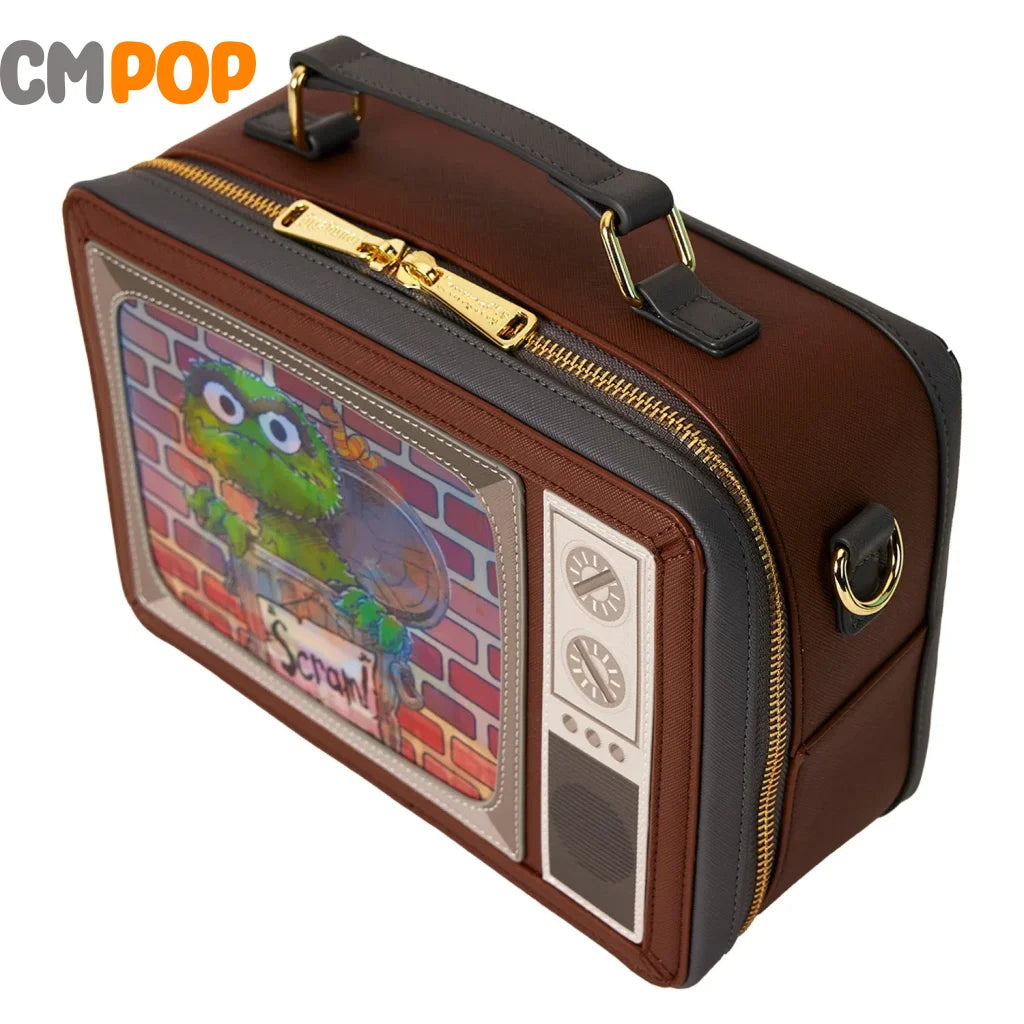 Sesame Street Lenticular Retro TV - Crossbody Bag - Loungefly Loungefly