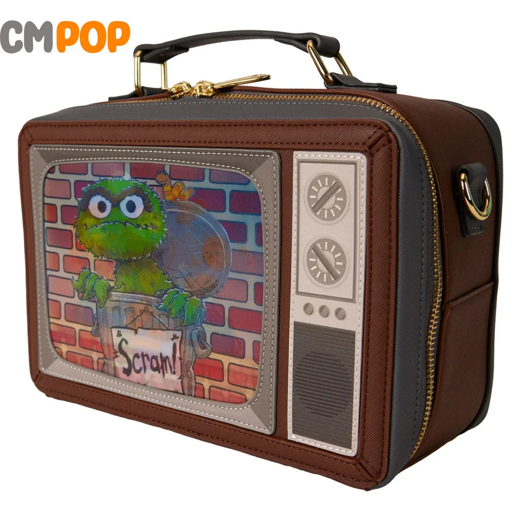 Sesame Street Lenticular Retro TV - Crossbody Bag - Loungefly Loungefly