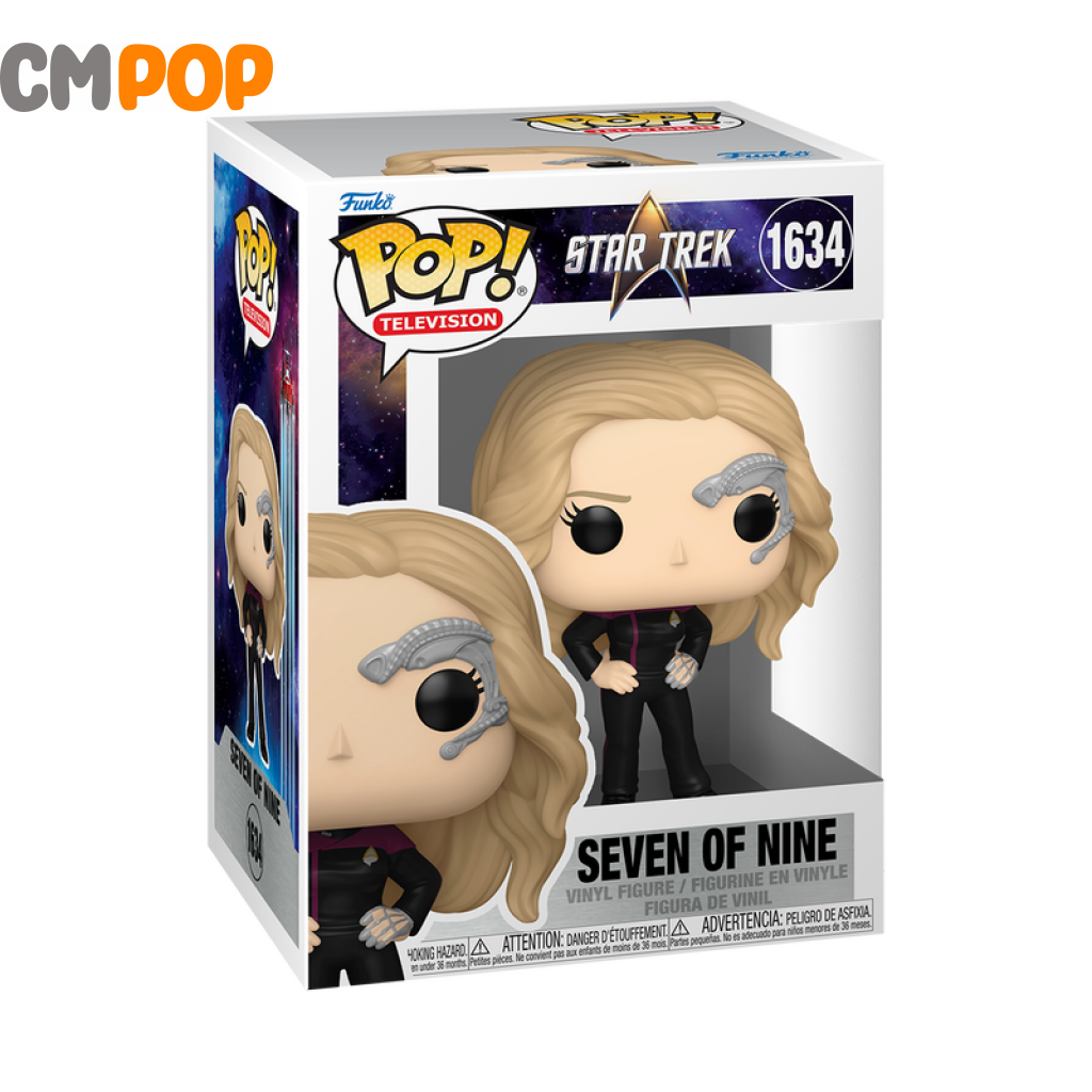 Seven Of Nine #1634 - Star Trek Funko Pop! Tv Pop Oob