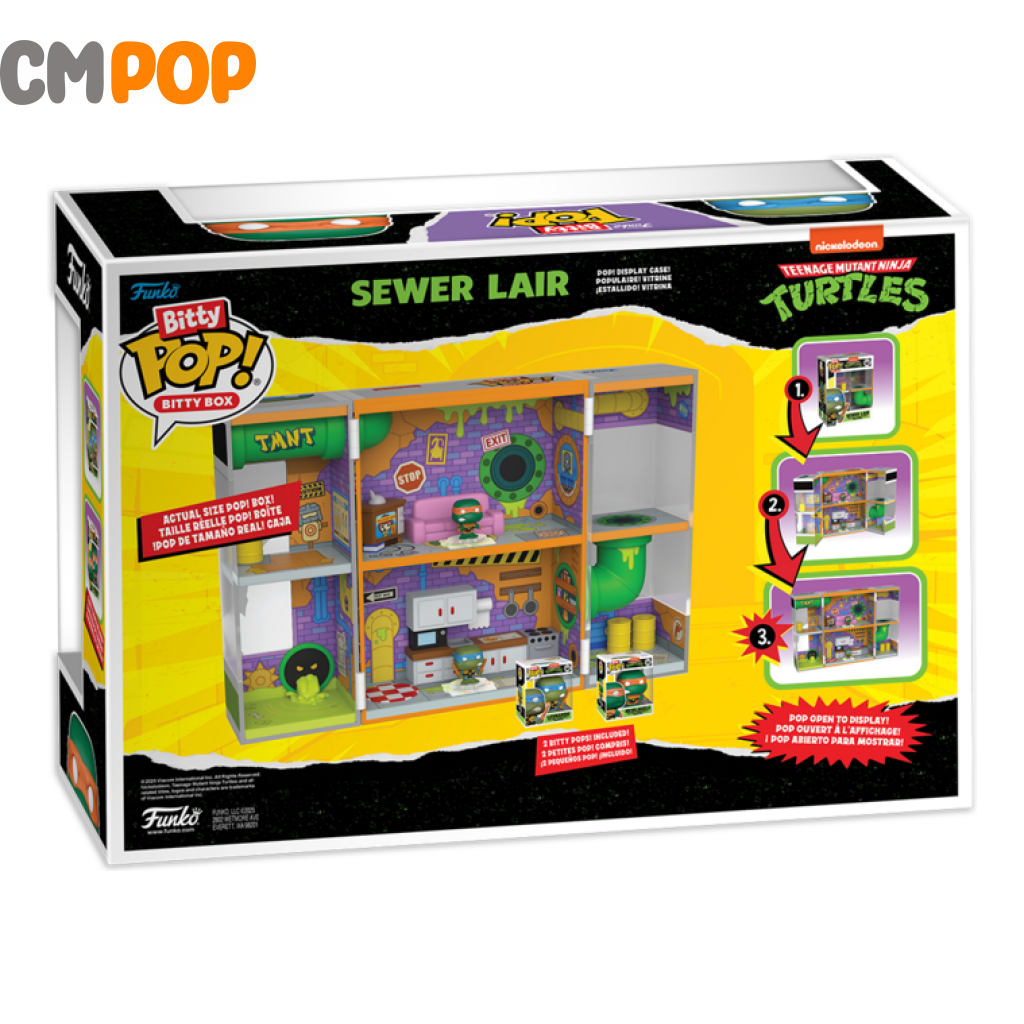Sewer Home - Bitty Funko Pop! - Bitty Box - Teenage Mutant Ninja Turtle Funko Pop