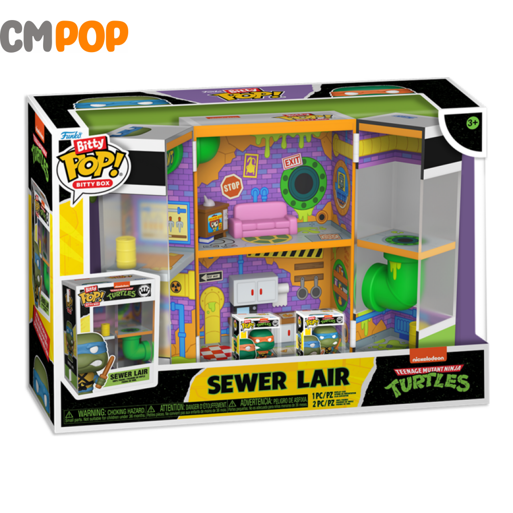 Sewer Home - Bitty Funko Pop! - Bitty Box - Teenage Mutant Ninja Turtle Funko Pop