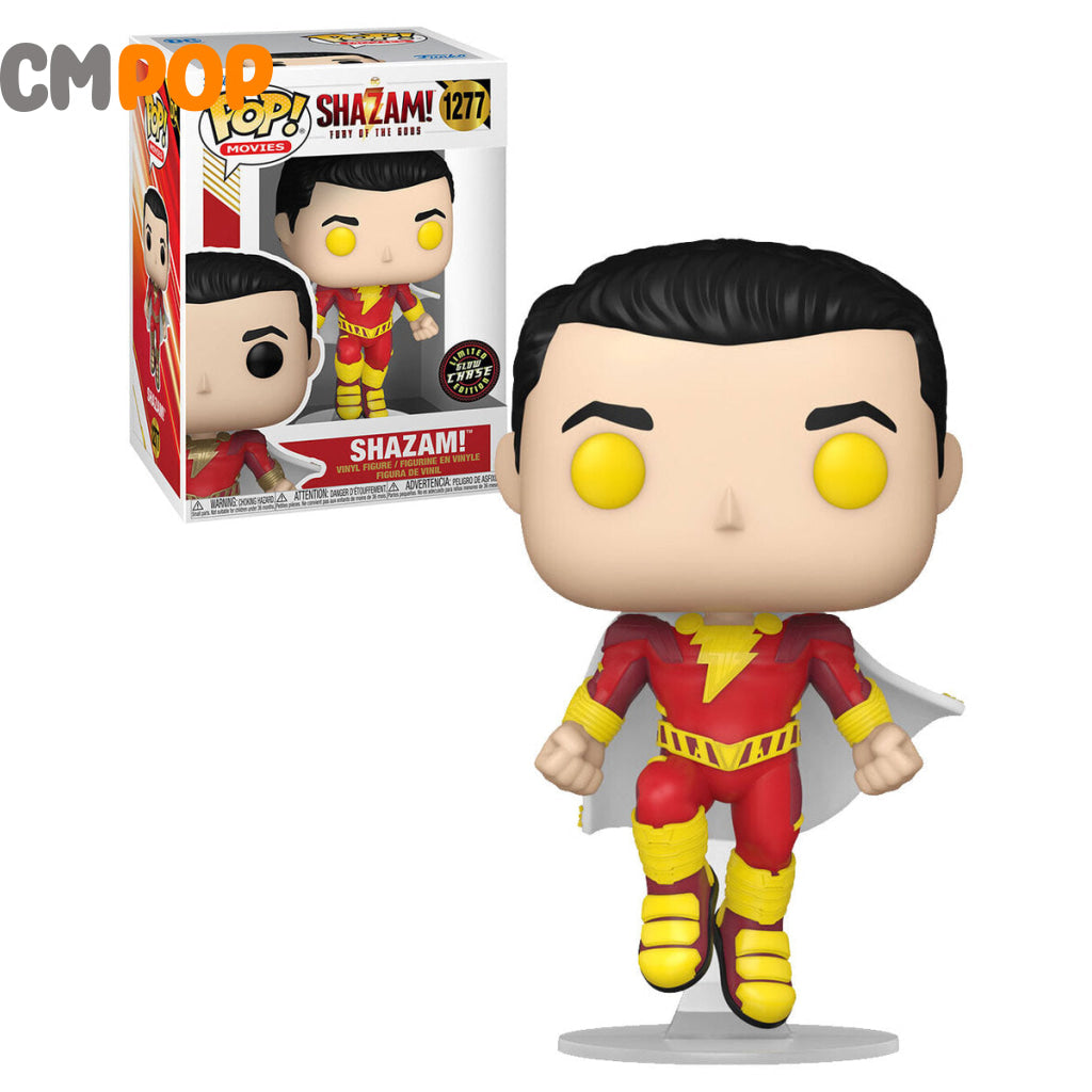 Shazam- #1277 - Funko Pop! - Movies - Shazam - Glow Chase Limited Edition Funko Pop