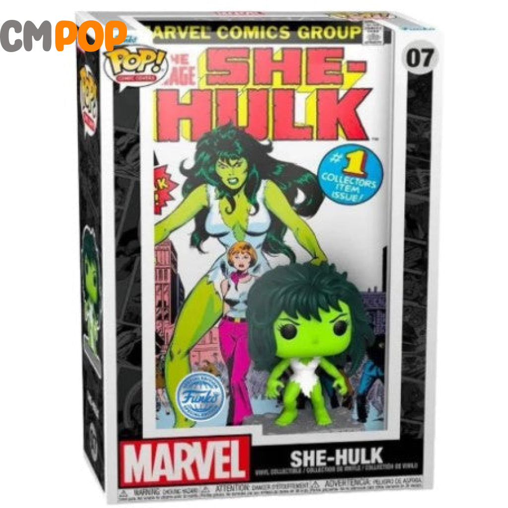 She-Hulk - #07 Funko Pop! Comic Covers Marvel Special Edition Pop