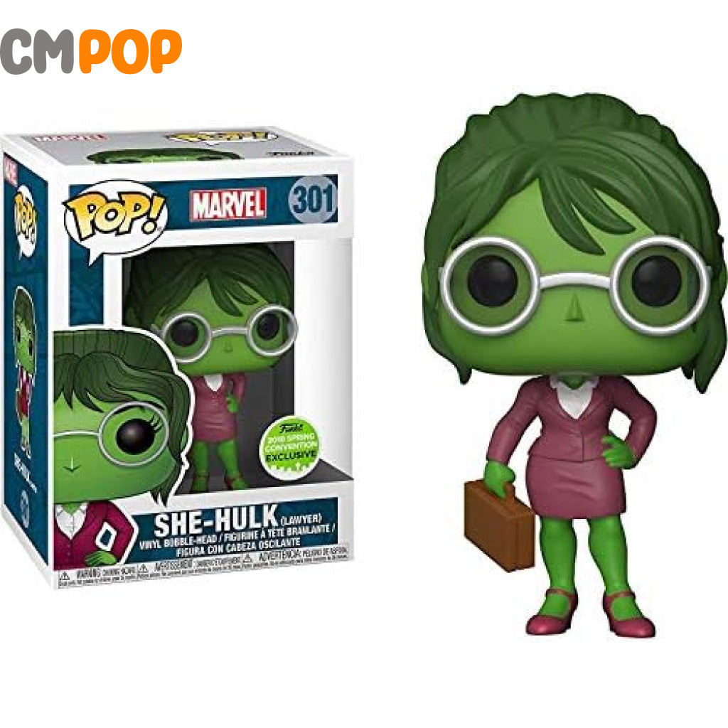She-Hulk (Lawyer) - #301 Funko Pop! Marvel 2018 Spring Convention Exclusive Pop