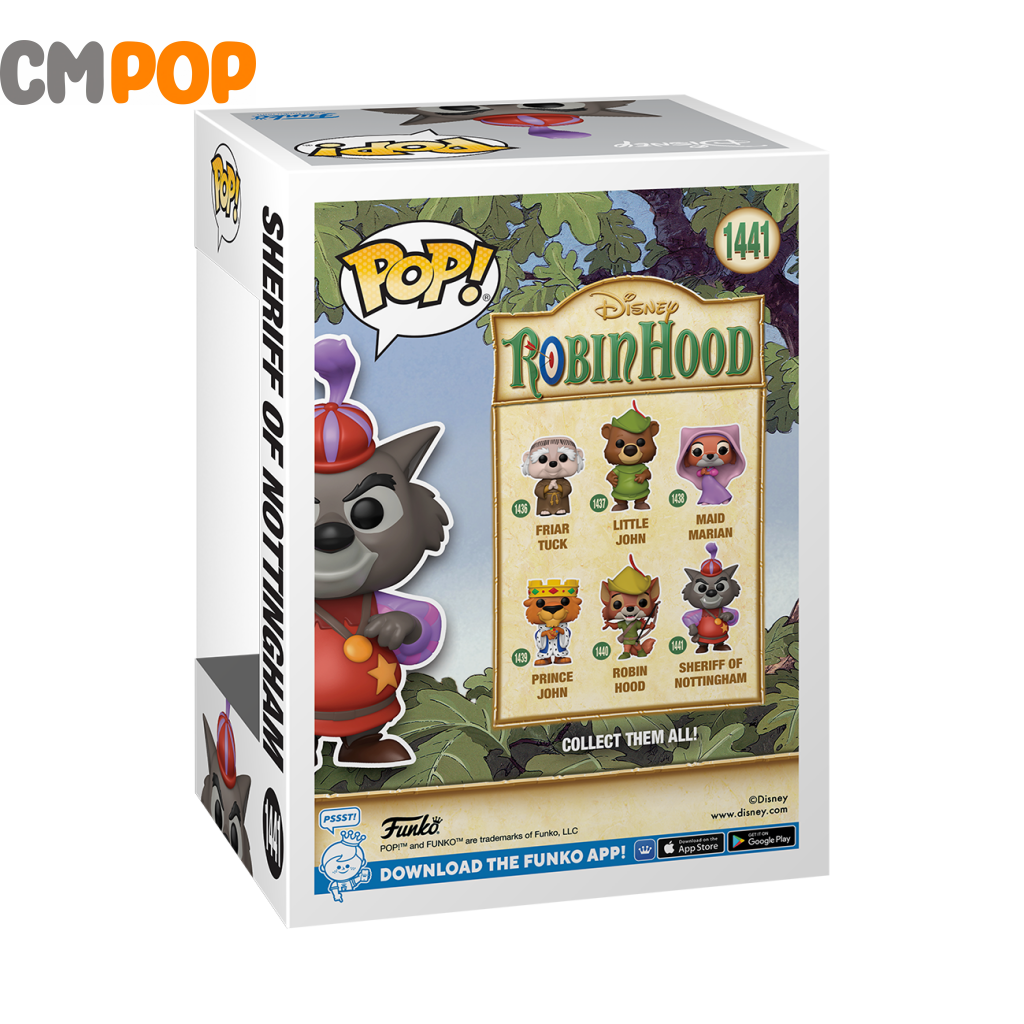 Sheriff Of Nottingham - #1441 Funko Pop! Disney Robin Hood Pop