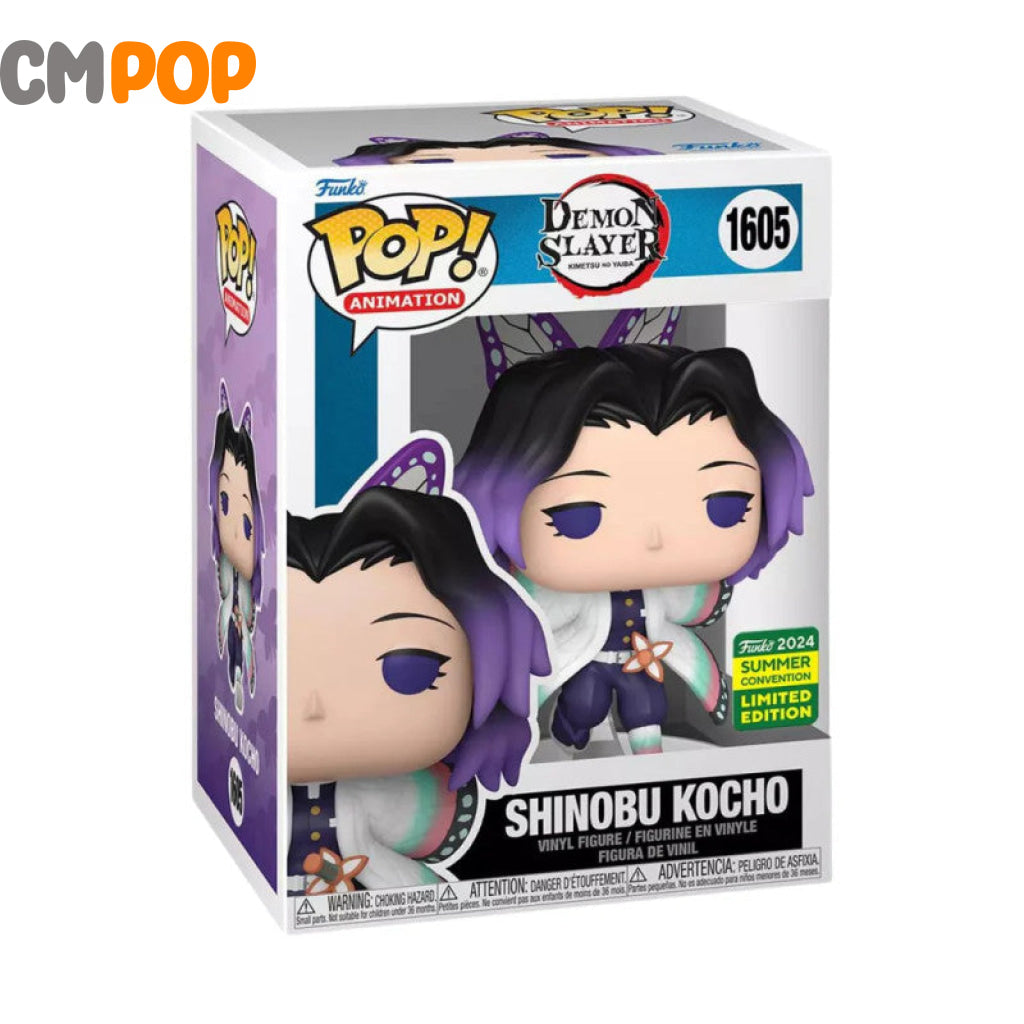 Shinobu Kocho - #1605 - Funko Pop! - Demon Slayer - 2024 Summer Con Limited Edition Funko Pop