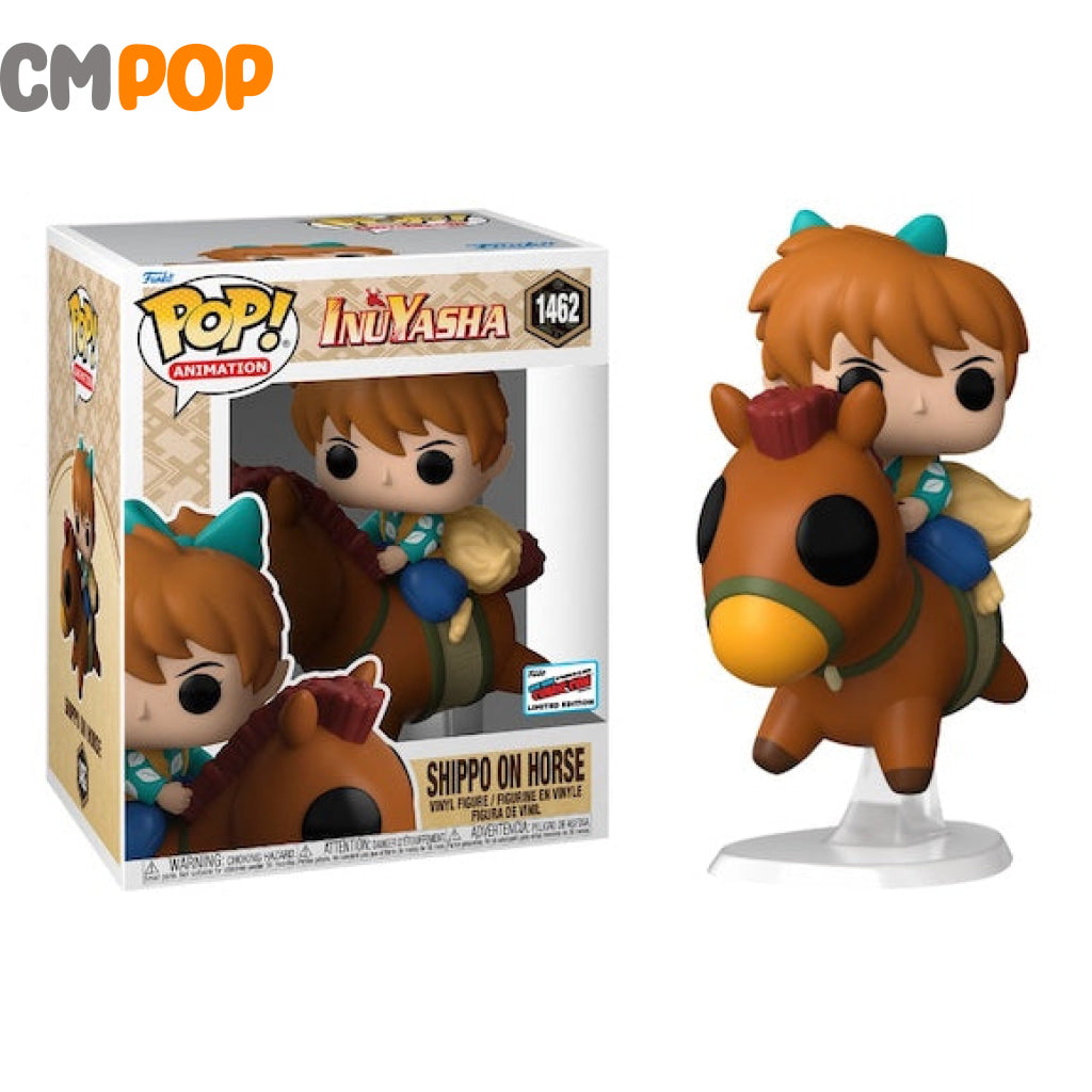 Shippo On Horse - #1462 Funko Pop! Nycc 2023 Stickered Convention Exclusive Inuyasha Pop