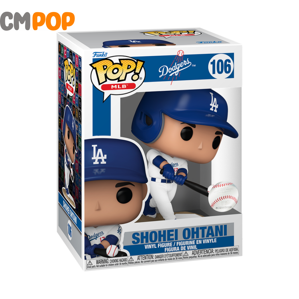 Shohei Ohtani- #106 - Funko Pop! Mlb Dodgers Pop