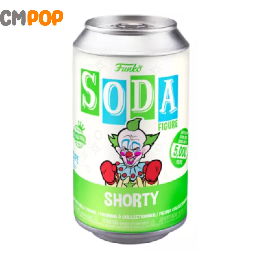 Shorty - Funko Vinyl Soda 5000 Pieces Chance Of Chase Killer Klowns From Outer Space