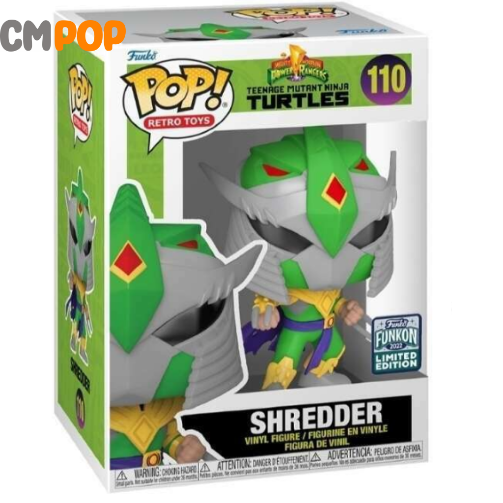 Shredder - 110 Funko Pop! Teenage Mutant Ninja Turtles Pop