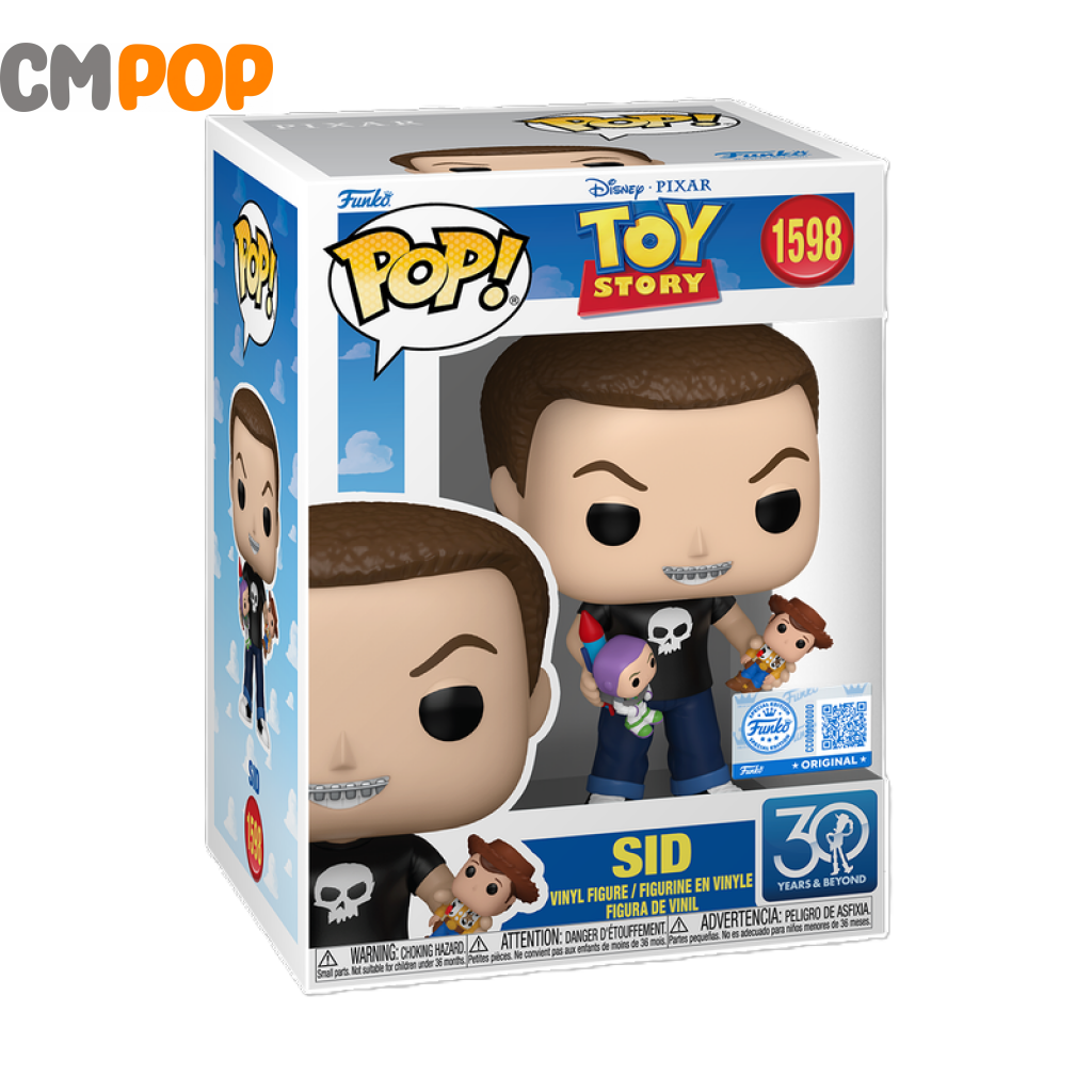 Sid - #1598 - Funko Pop! -Disney - Toy Story - 30th Anniversary Funko Pop