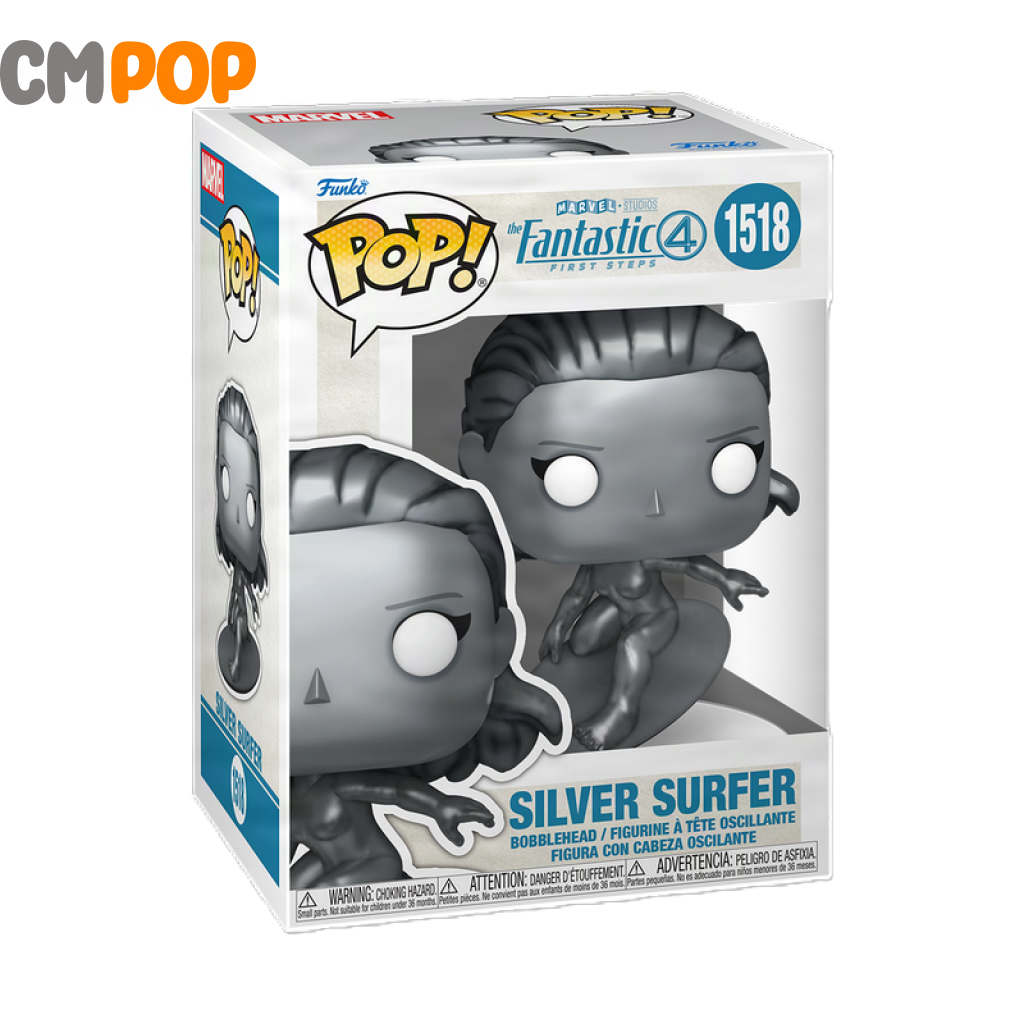 Silver Surfer - #1518 - Funko Pop! - Marvel - Fantastic Four First Steps Funko Pop